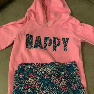 Toddler girl lounge set